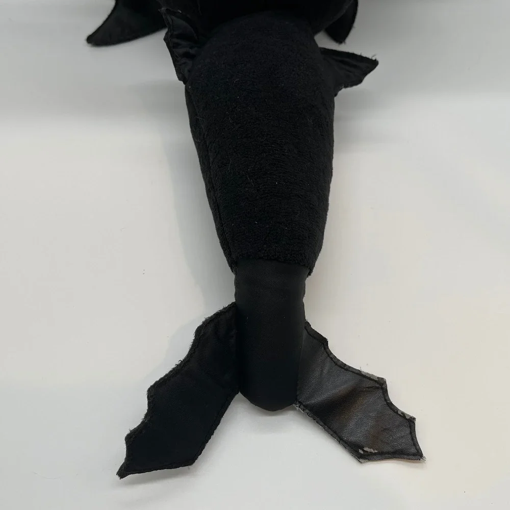 Build-A-Bear Toothless Night Fury Plush DreamWorks Dragons Black 14in